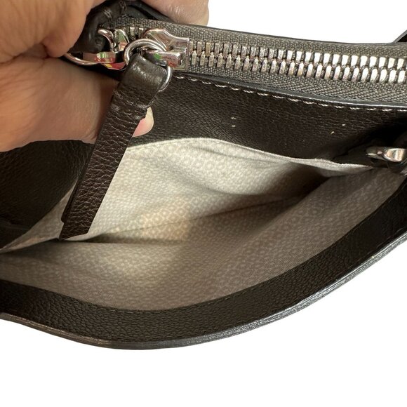 Brighton Organizer Pretty Tough JOJO Studded Crossbody Bag Pewter Gray - Picture 9 of 16